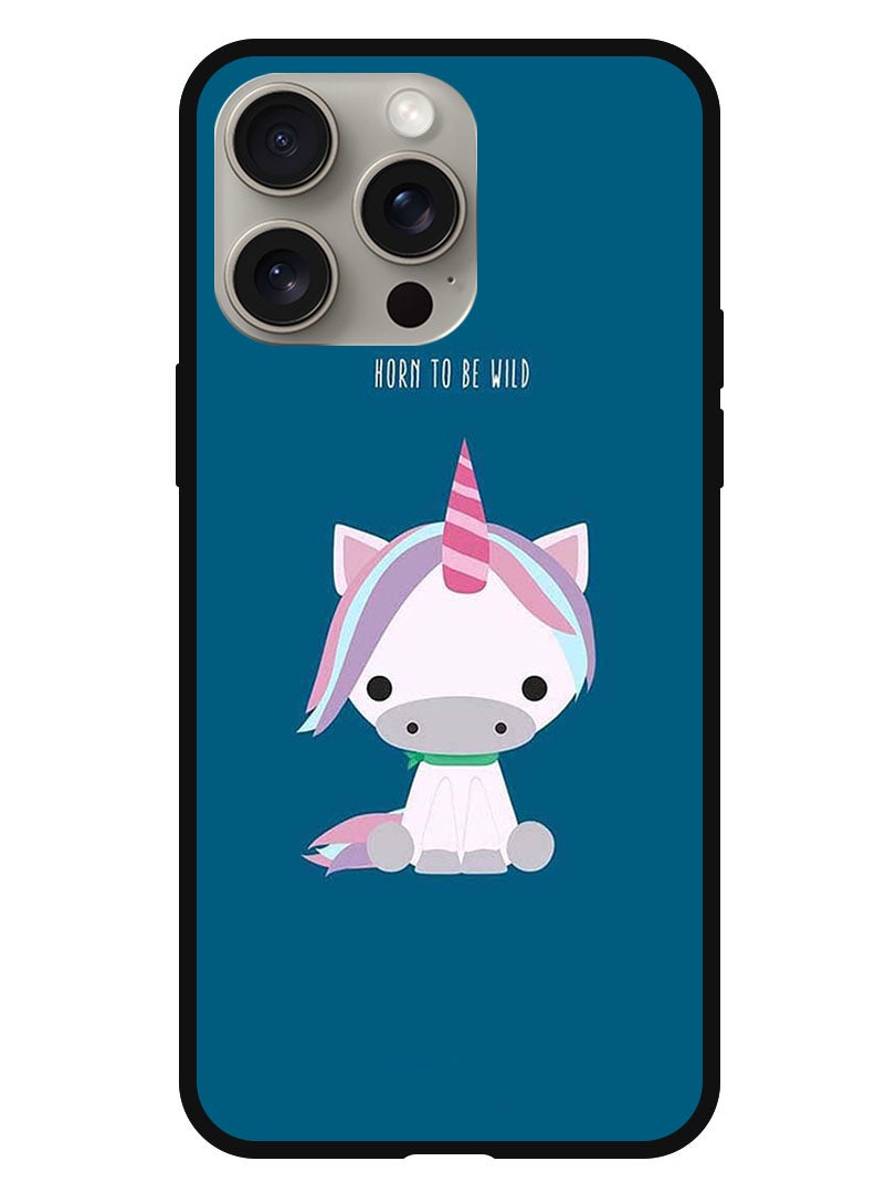 Theodor Protective Case Anti Scratch Shock Proof Bumper Cover For iPhone 15 Pro Born To Be Wild - Image 1