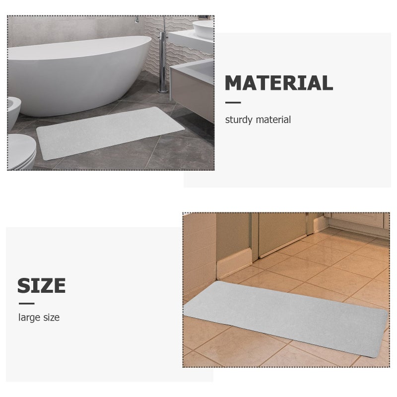 🚽 حصيرة حمام مقاومة للانزلاق ماصة للماء للاستخدام المنزلي - Image 4