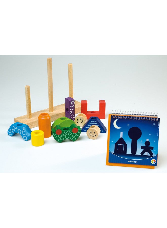 SmartGames Day & Night Wooden Cognitive Skill-Building Puzzle Game Featuring 48 Playful Challenges for Ages 2+ - Image 2