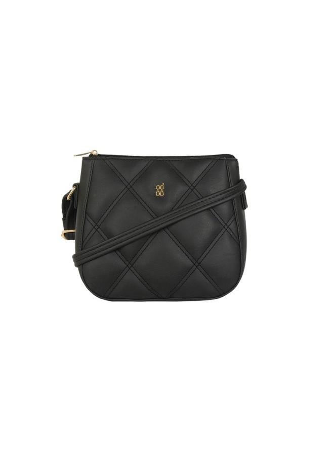 Baggit Women Black Sling Bag Small Size | Ladies Stylish Casual Cross Body Purse Handbag - Image 1