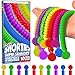 BUNMO Kids Easter Basket Stuffers Sensory Stretchy Strings for Toddlers 3 Stimulating Fidget Toys for Toddlers Easter Basket Stuffers for Kids NonMouthable 3 Mini Sensory 10 Pack - Image 2