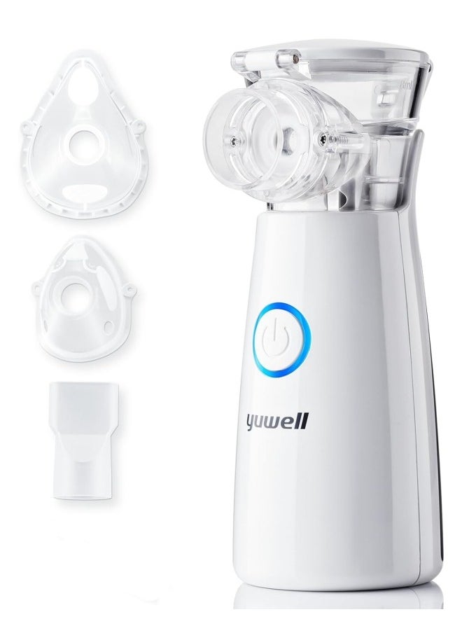 Yuwell Portable Nebuliser Machine for Kids and Adults - Silent Mesh Nebuliser Ideal for Travel and Home Use  - Image 1