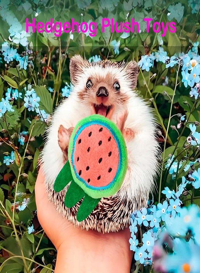 Fejapa 10 Pcs Hedgehog Pet Toys Small Animal Accessories for Hedgehogs Enrichment Toys Cage Ball Bell Toy Hedgehog Supplies Exercies Interactive Plush Toy - Image 5