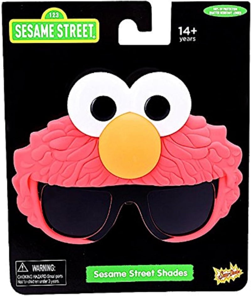 Sun-Staches Official Sesame Street Sunglasses | Ernie, Bert, Elmo, Cookie | Costume Accessory Mask | One Size Fits Most - Image 4
