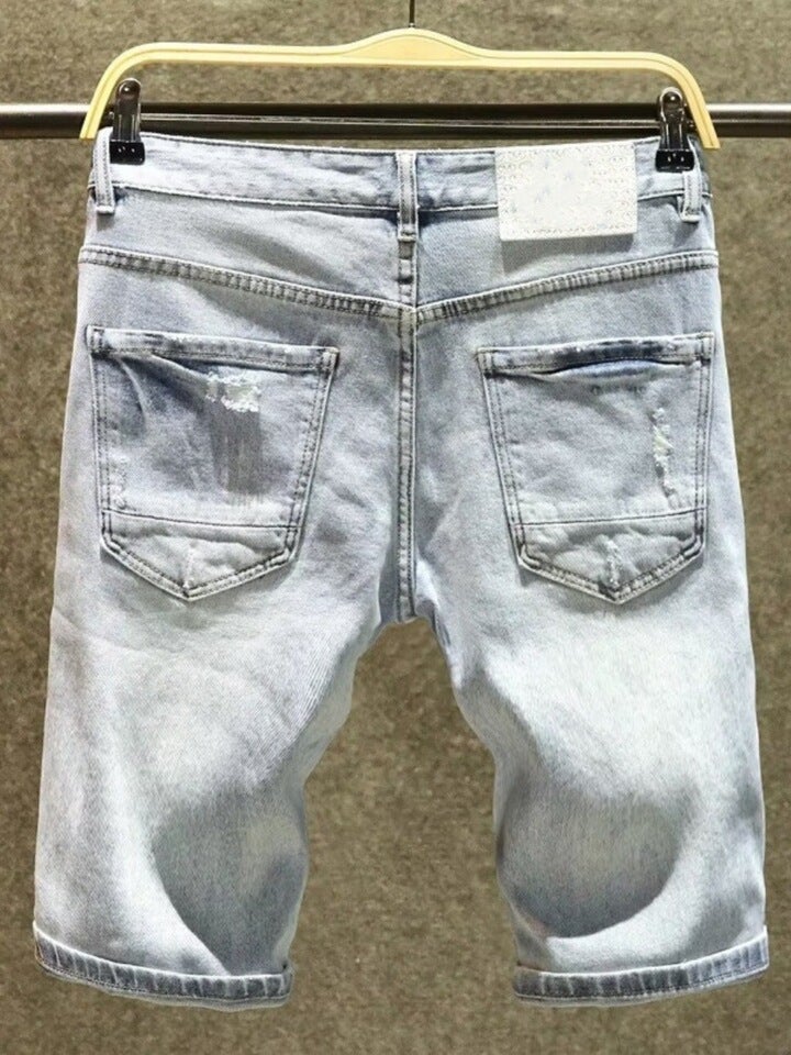 Unisex Classic Denim Jeans Loose Fit Daily Outdoor Wear - Image 3
