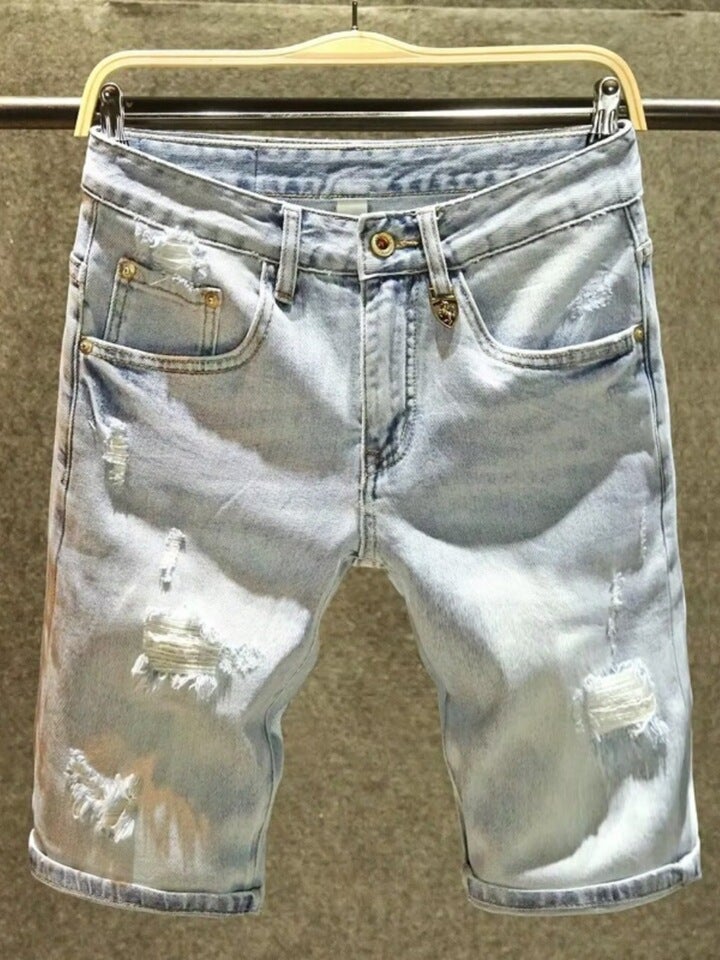 Unisex Classic Denim Jeans Loose Fit Daily Outdoor Wear - Image 2