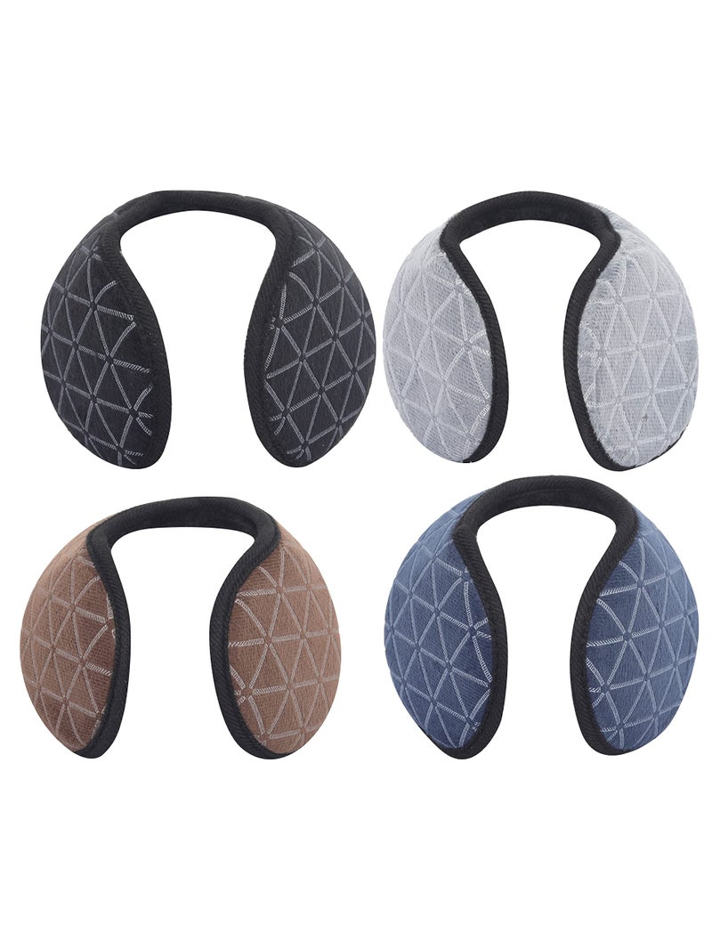 FabSeasons Winter Outdoor Ear Muffs/Warmer for Men and Women for protection from Cold, Value Combo Pack of 4 - Image 1
