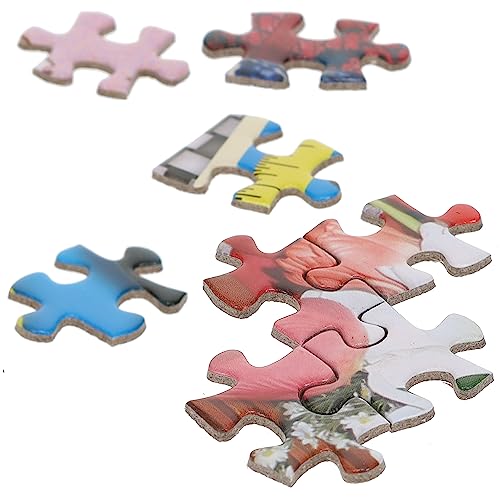 TDC Games Alphabet Mystery Jigsaw Puzzle for Adults, 500 Piece Puzzle Game - F is for Feline - Image 5