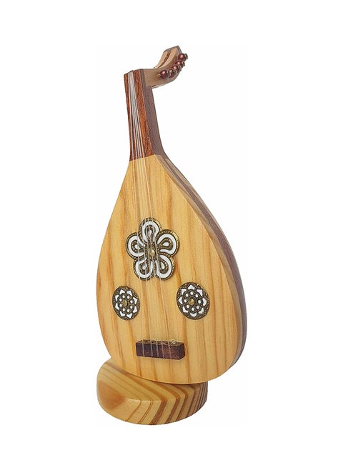 A Model Of The Oud Made Of Wood  Size 15 By 7