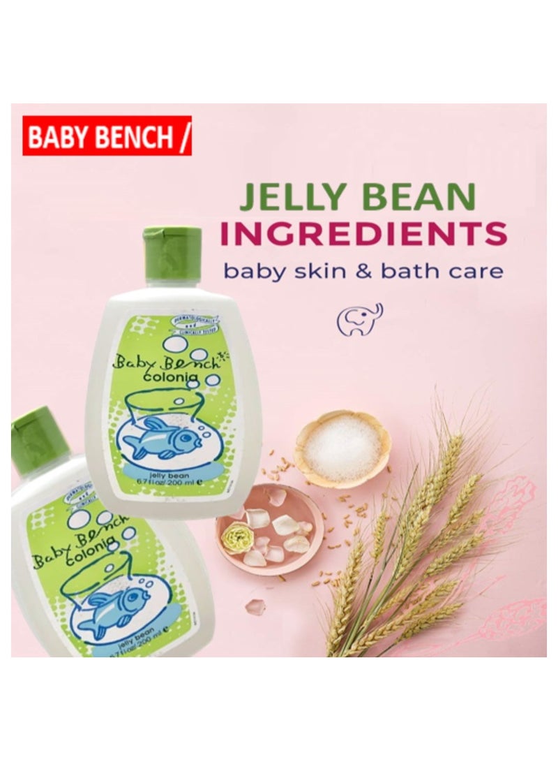 Baby Bench كولونيا بيبي بينش جيلي بينز 200 مل (عبوة من 3 قطع) - Image 4