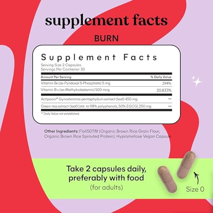 Lemme كرب وحرق - دعم الأيض والرغبات وإدارة الوزن مع الكروم بيكولينات المدروسة سريرياً، جينوسيتما، القرفة، الشاي الأخضر، فيتامين ب6 وب12 - خالي من الغلوتين، 60 حبة - Image 3