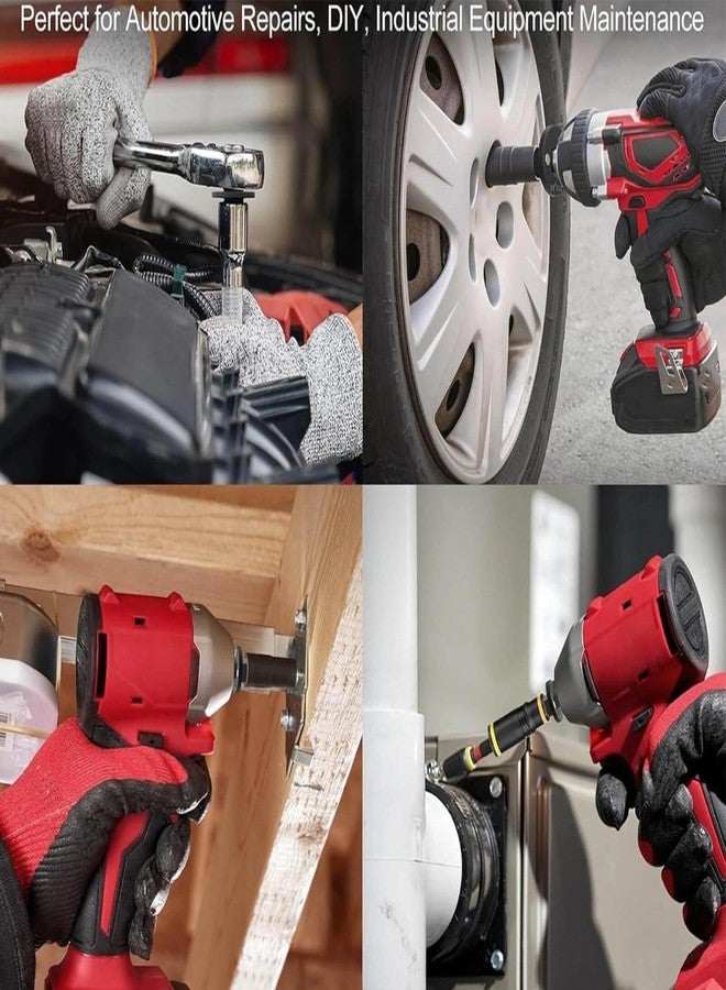 POCREATION 4Pcs Low Profile Impact Socket Adapter Set, Impact Grade Convertor, Low Profile Socket Adapter 1inx3/4in, 3/4inx1/2in, 1/2inx3/8in, 3/8inx1/4in - Image 2