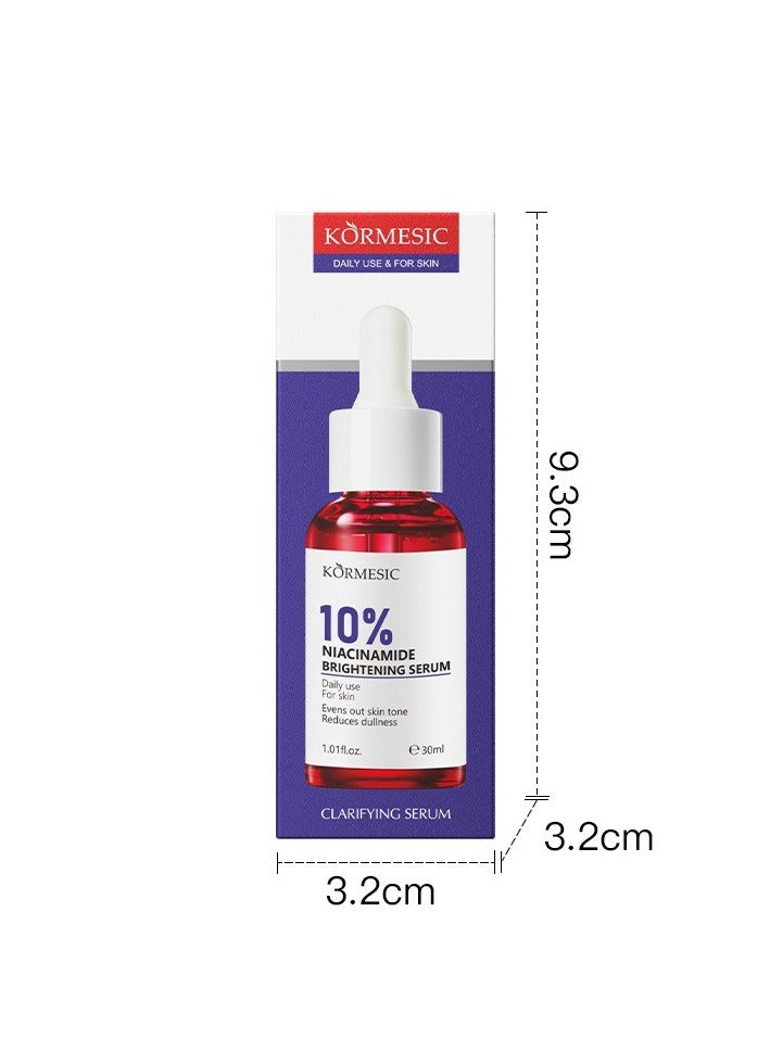 Kormesic 10٪ نياسيناميد مصل مشرق وتنقية البشرة 30 مل - Image 2