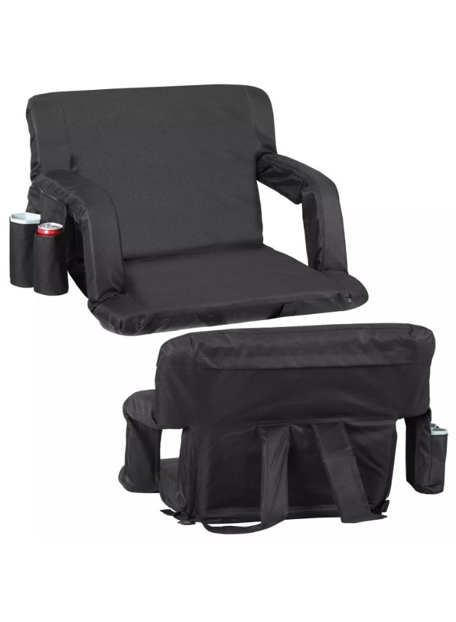 REBENUO Spacious stadium seating for reclining tiered stands with cup holders - Image 1