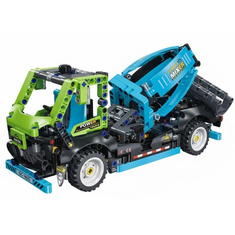 Cement Mixer Building Blocks Sets 553 Pieces - 91005
