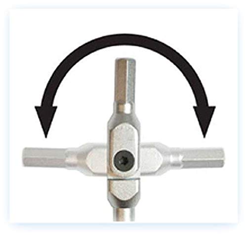 Bondhus - SP10-IC-22 K22 HEX-PRO Pivot Head Torx Wrench,Sizes: T15,20,25,27,30,40,45,47,50,55 - Image 2