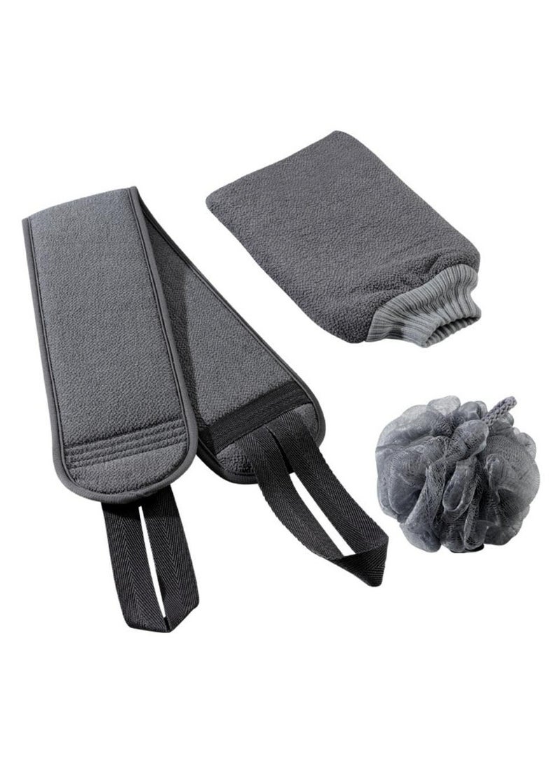 Oasisgalore Shower Cleaning Towl Sponge and Exfoliating Glove  - Image 1