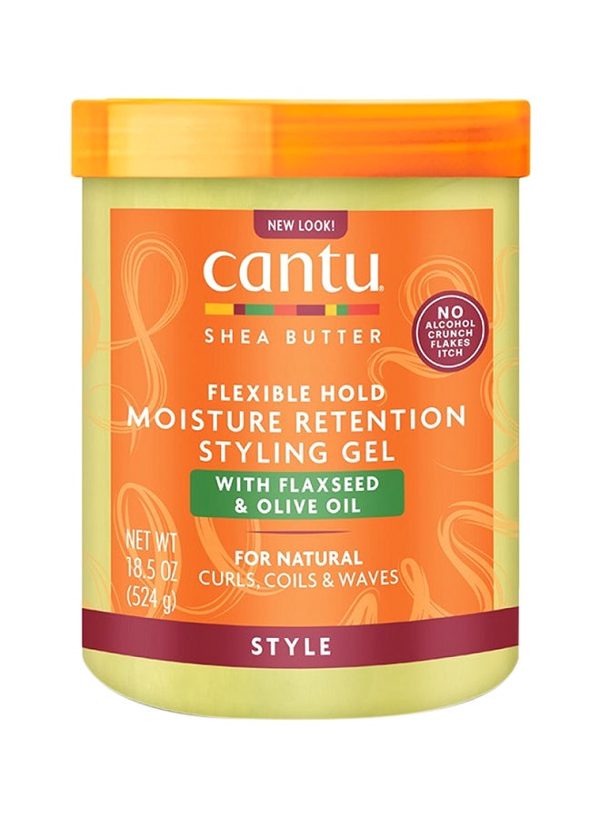 Flexible Hold Moisture Retention Styling Gel 524grams