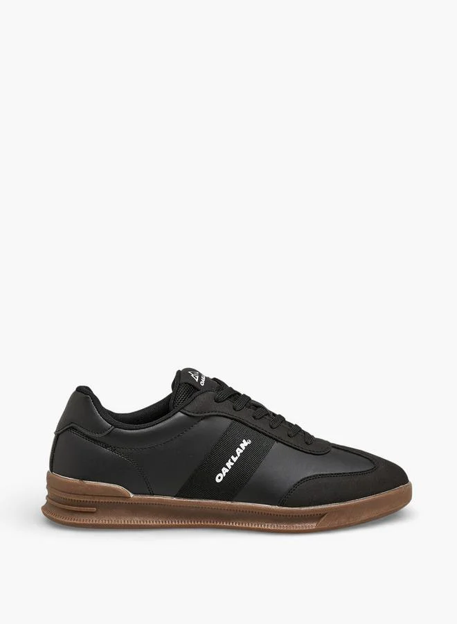 Oaklan By Shoexpress BLACK Men Lace-Up Ankle Sneakers for Men | Best Price UAE