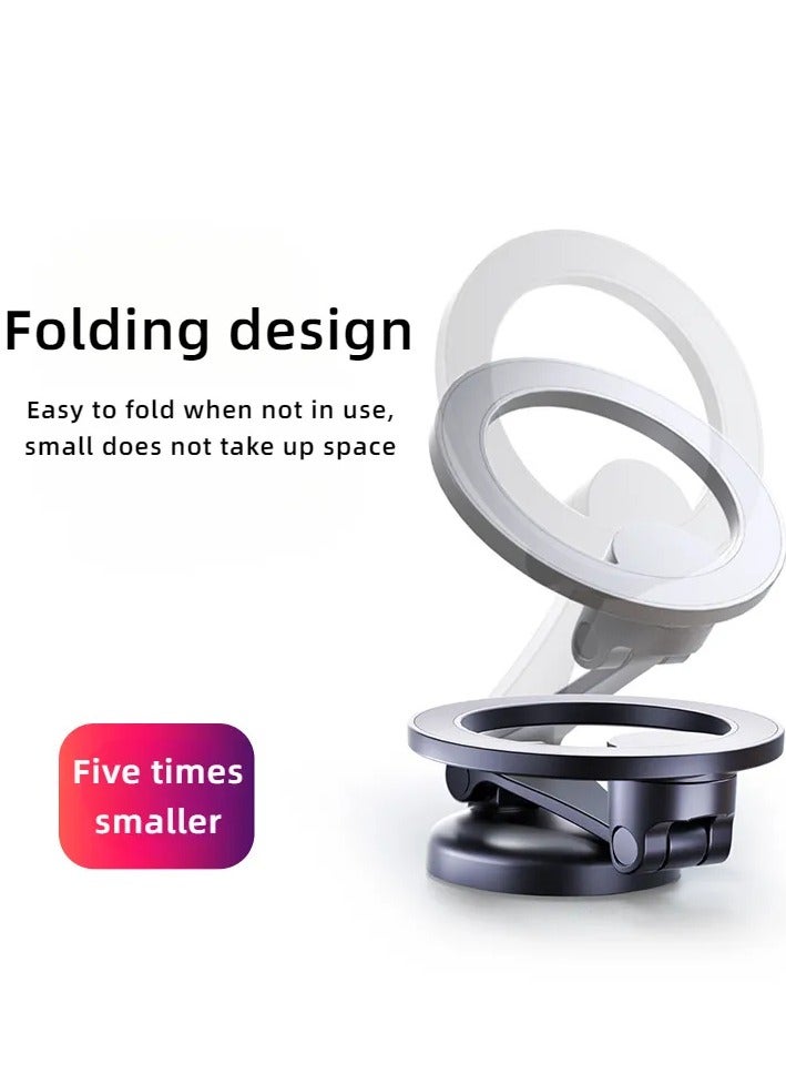 360-Degree Magnetic Car Mount Dashboard Cell Phone Holder - Image 4