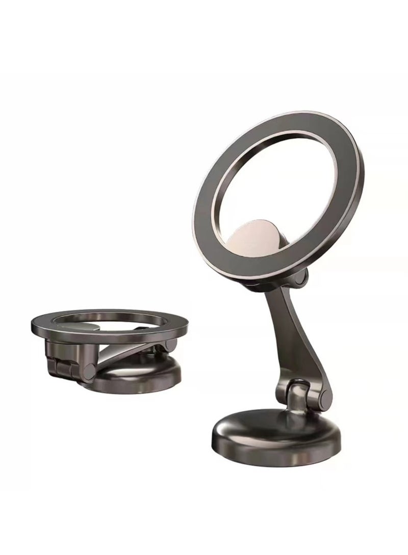 360-Degree Magnetic Car Mount Dashboard Cell Phone Holder - Image 1