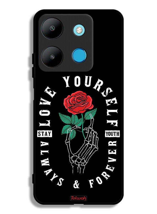 Tolwak Infinix Smart 7 Protective Case Cover Love Yourself Always - Image 1