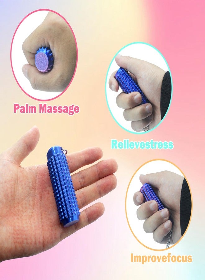 Timisea 10PCS Little Ouchies Fidget,Portable Stim Toolocket-Sized Fidget Toys Sensory Keychain,3D Printed Venting Key Pendant, Stim Keychain for Anxiety Relief Positive - Image 3