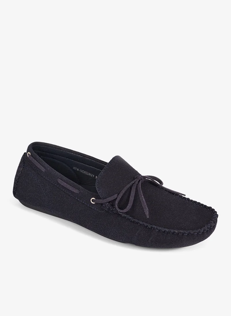 MENS FAUX SUEDE LOAFER