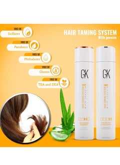 GK Hair Global Keratin Balancing Shampoo and Conditioner Set for Oily & Color Treated Hair Deep Cleansing Ideal for Over-Processed and Environmentally Stressed Hair - 300ml (Pack of 2) - pzsku/Z95B243EFD07AD88683DBZ/45/_/1739501386/3fef27e0-08d5-4f54-8287-2c8671af0623