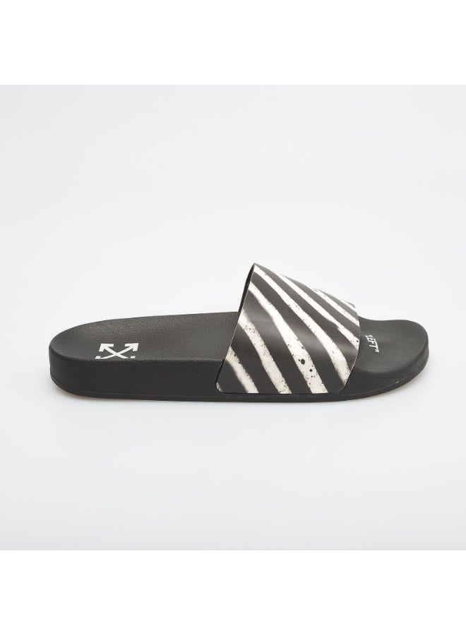 OFF-WHITE Spray Stripes Sliders - Image 1
