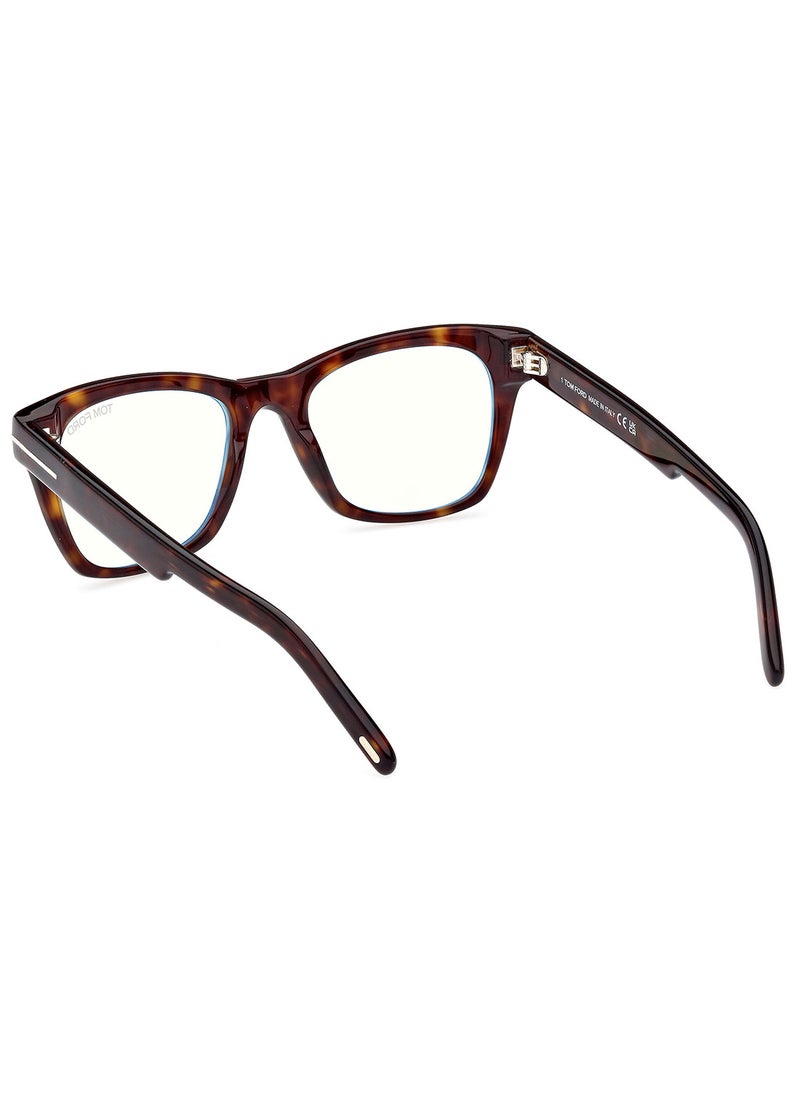 TOM FORD Men's Square Shape Resin Eyeglass Frames - FT5886-B05250 - Lens Size: 50 Mm  - Image 5