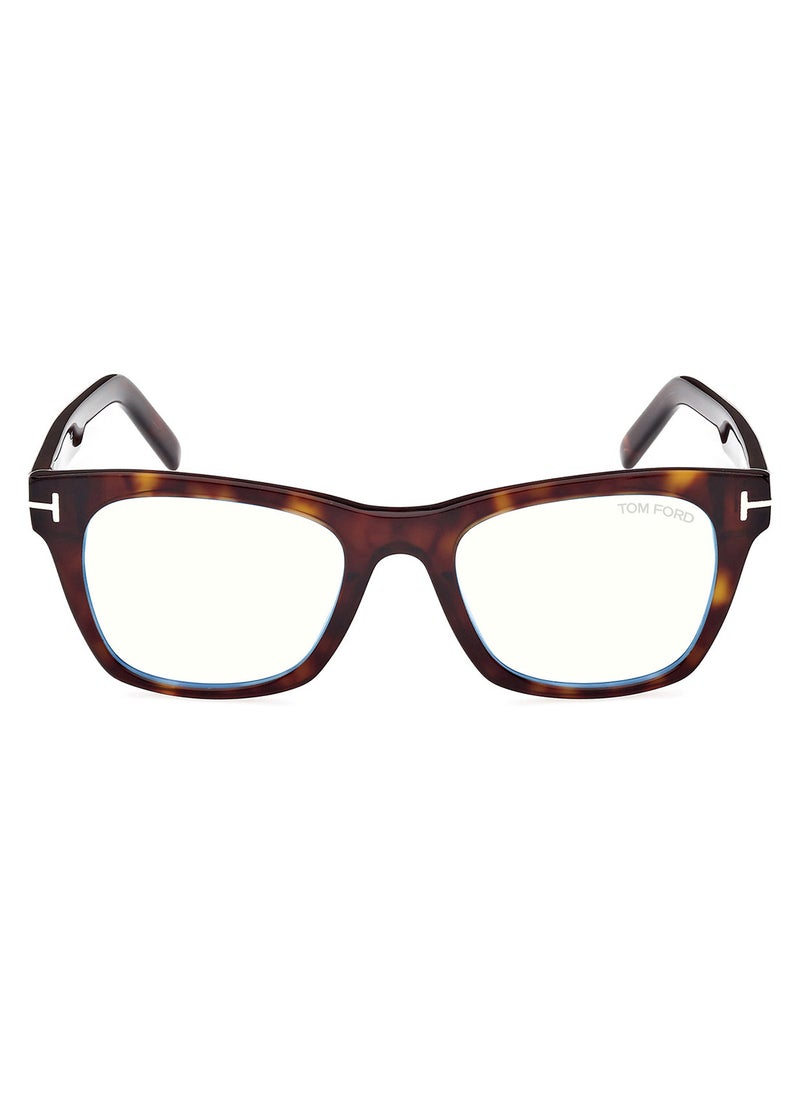 TOM FORD Men's Square Shape Resin Eyeglass Frames - FT5886-B05250 - Lens Size: 50 Mm  - Image 2