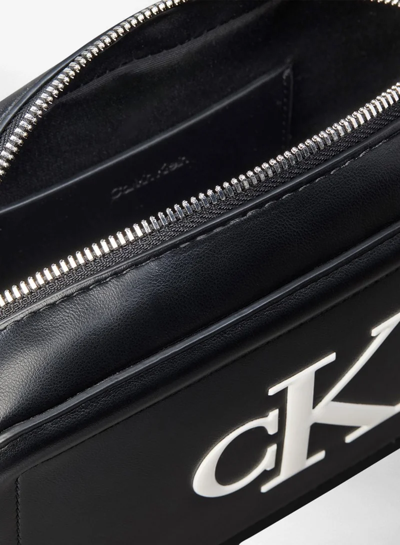 Calvin Klein  Contrast Monogram Crossbody Camera Bag for Women | Best Price UAE