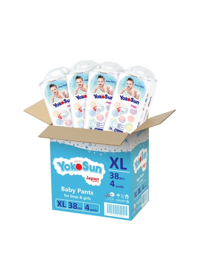 YokoSun Baby Diaper Pants Size 5/Xl 12-20Kg 152Pcs Mega Pack Japan Quality - Image 1