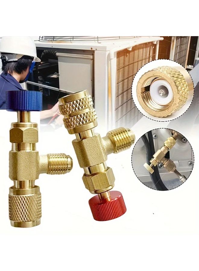Model A1 Refrigerant Charging Hose Adapter For R410A R22 1 4 Inch Liquid Valve - Image 1