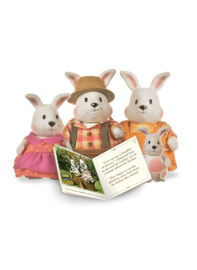 Lil Woodzeez Li'l Woodzeez - Hoppingood Rabbit family - 6006  - Image 2