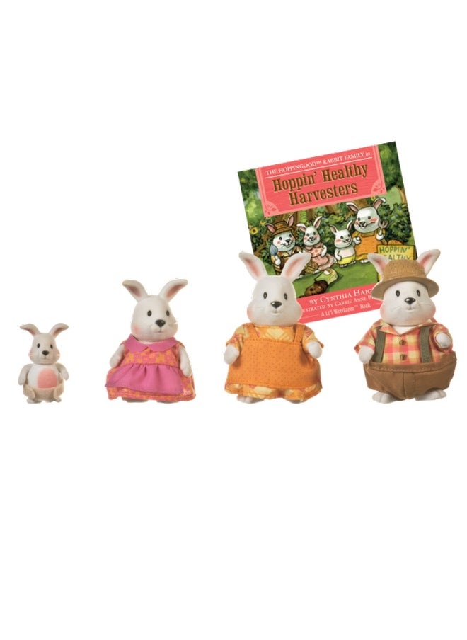 Lil Woodzeez Li'l Woodzeez - Hoppingood Rabbit family - 6006  - Image 4