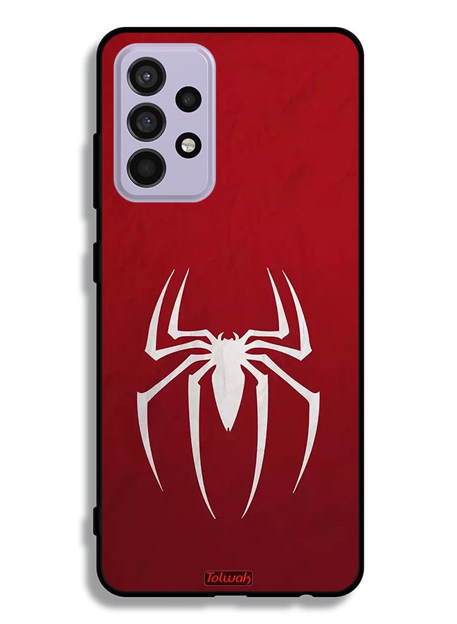 Tolwak Samsung Galaxy A52 4G Protective Case Cover Spider Icon - Image 1