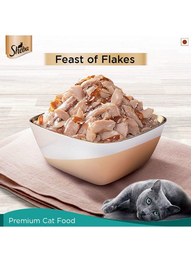 Sheba Rich Premium Wet Cat Food, Fish With Dry Bonito Flake, 12 Pouches (12 X 35G) - Adult  - Image 5