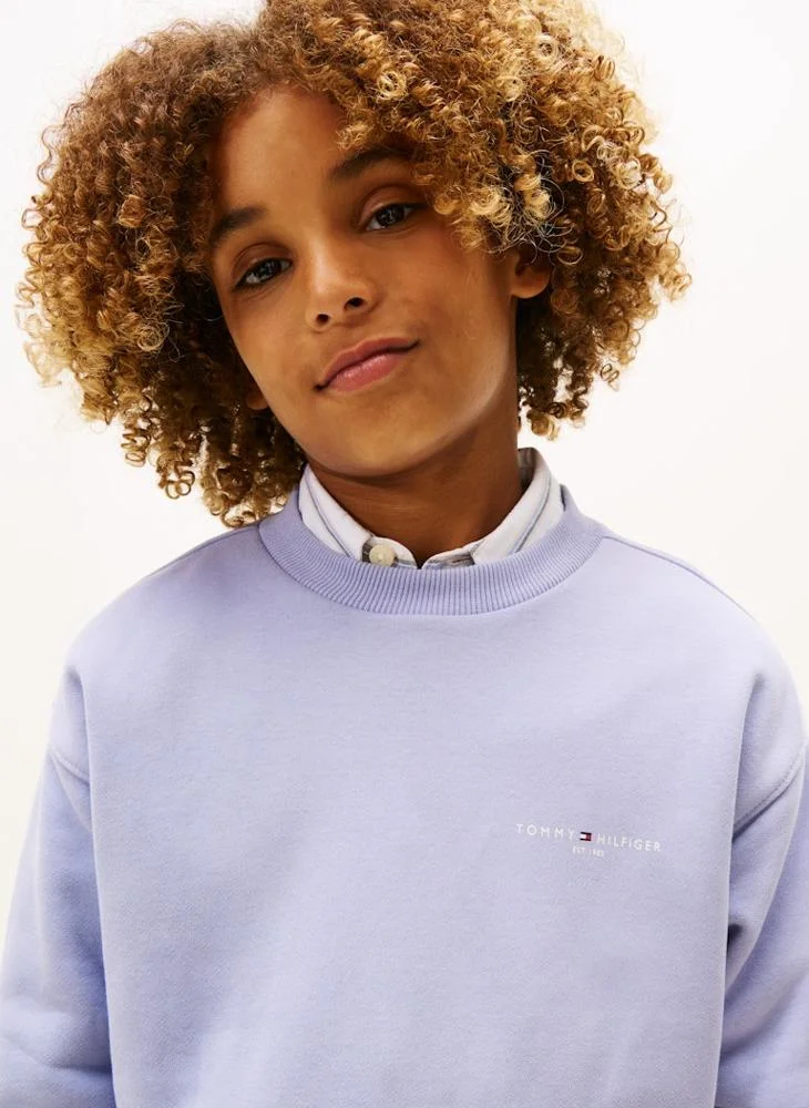 TOMMY HILFIGER Kids Mini Corp C-Neck Sweatshirt