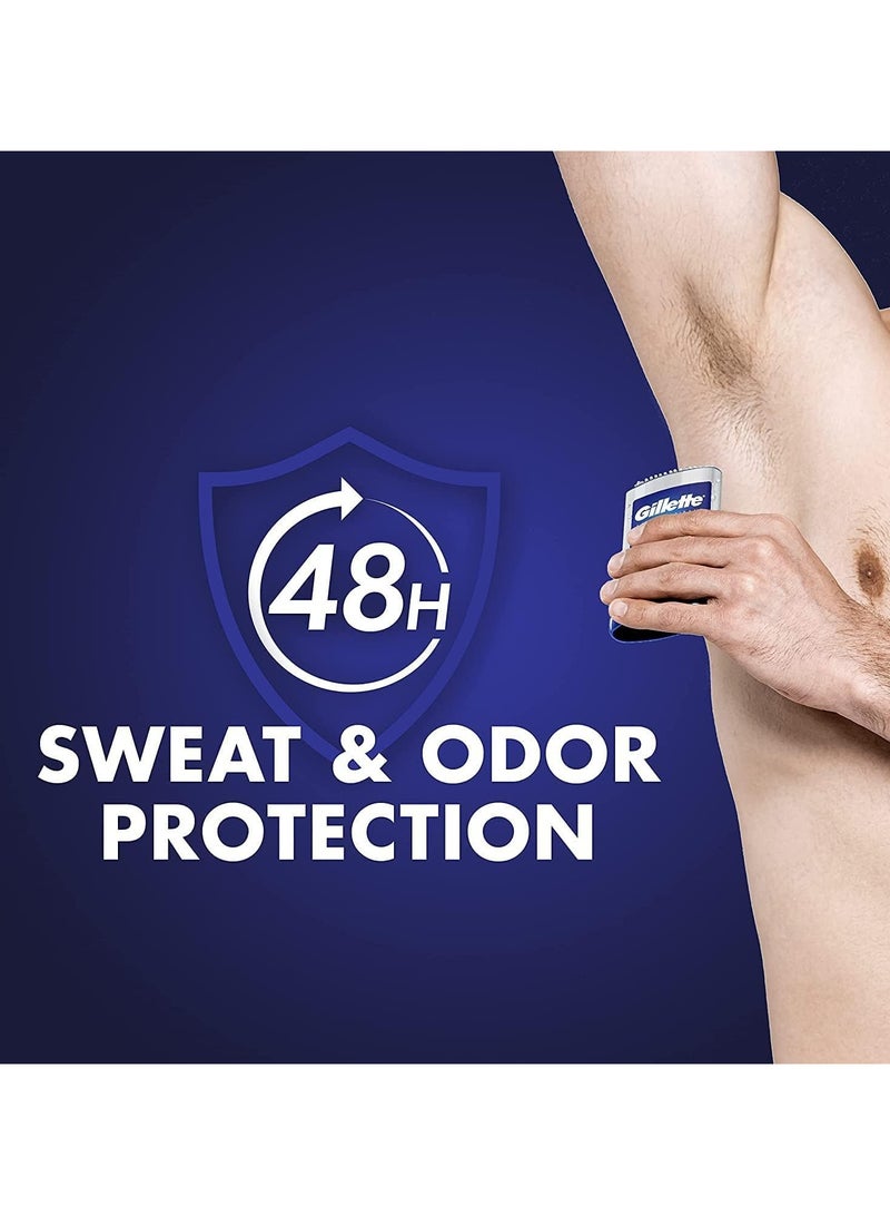 Gillette Antiperspirant Deodorant Gel For Men, 70ml x 6 COOL WAVE - Image 4