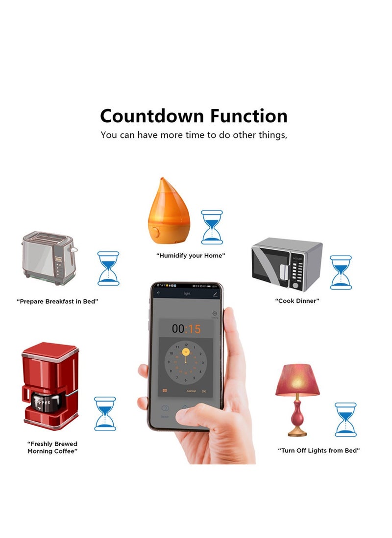 WiFi Smart Light Switch Touch No Neutral Wire Required Work with Alexa and Google Home Tuya APP