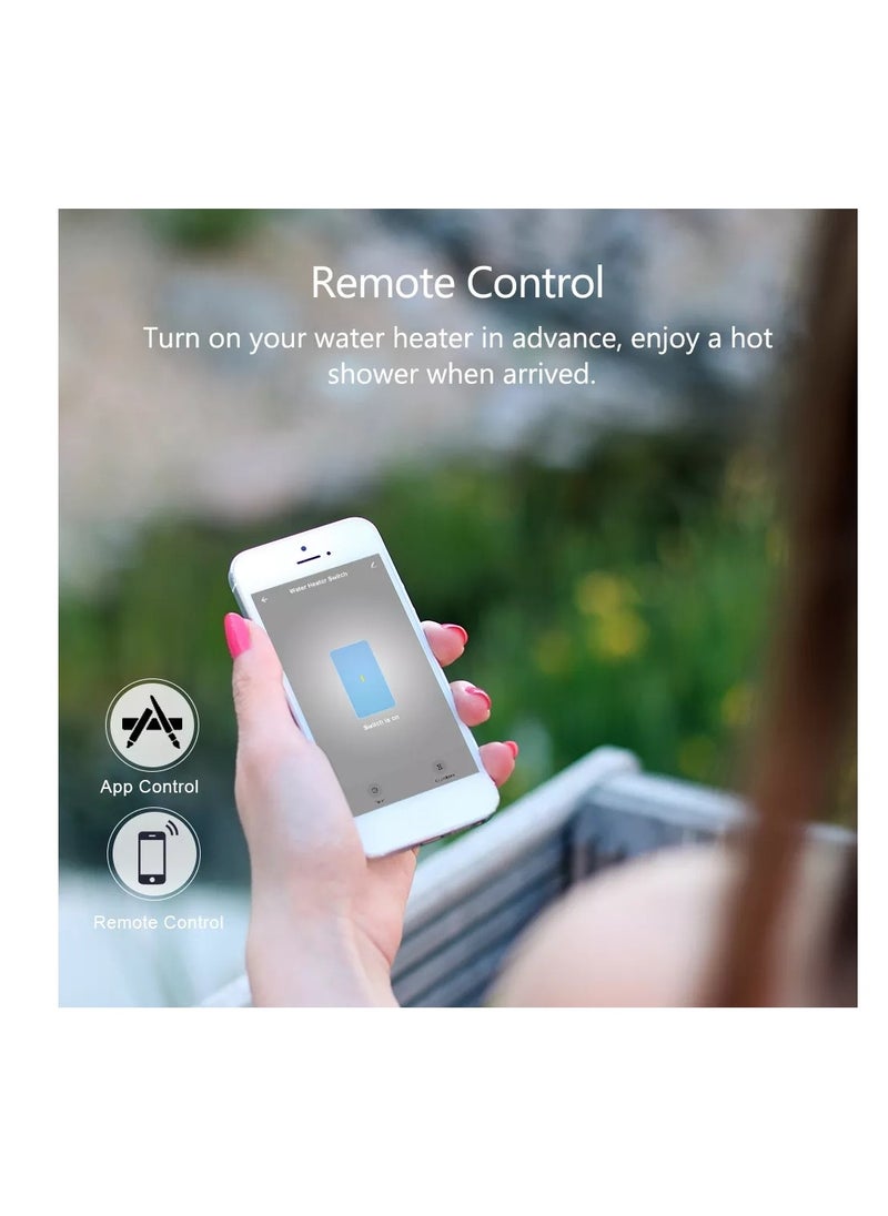 WiFi Smart Light Switch Touch No Neutral Wire Required Work with Alexa and Google Home Tuya APP
