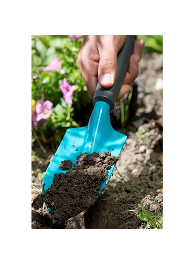 غاردينا مقبض مريح، مجرفة يدوية دقيقة باللونين الأسود والأزرق 18 سم 08950-20 - Image 3