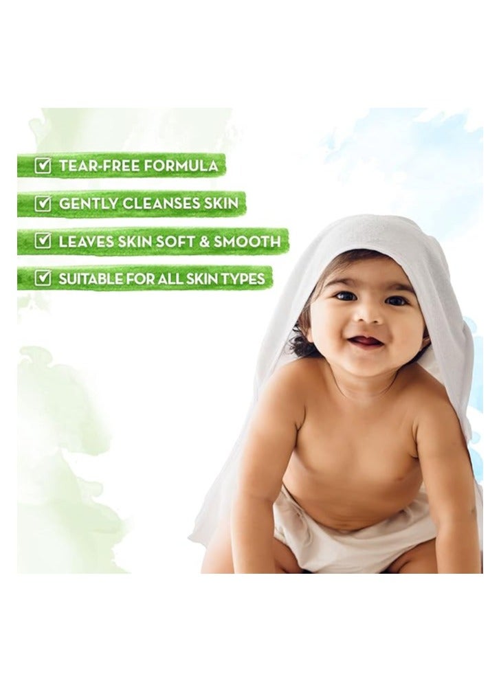 ماما إيرث معجون أسنان ماما إيرث فروت بانش للأطفال 50 جرام غسول الجسم الناعم بالحليب للأطفال من ماما إيرث بالشوفان والحليب والآذريون (400 مل) - Image 3