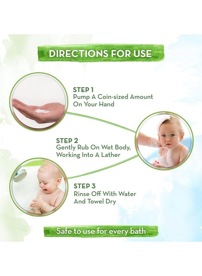 ماما إيرث معجون أسنان ماما إيرث فروت بانش للأطفال 50 جرام غسول الجسم الناعم بالحليب للأطفال من ماما إيرث بالشوفان والحليب والآذريون (400 مل) - Image 5