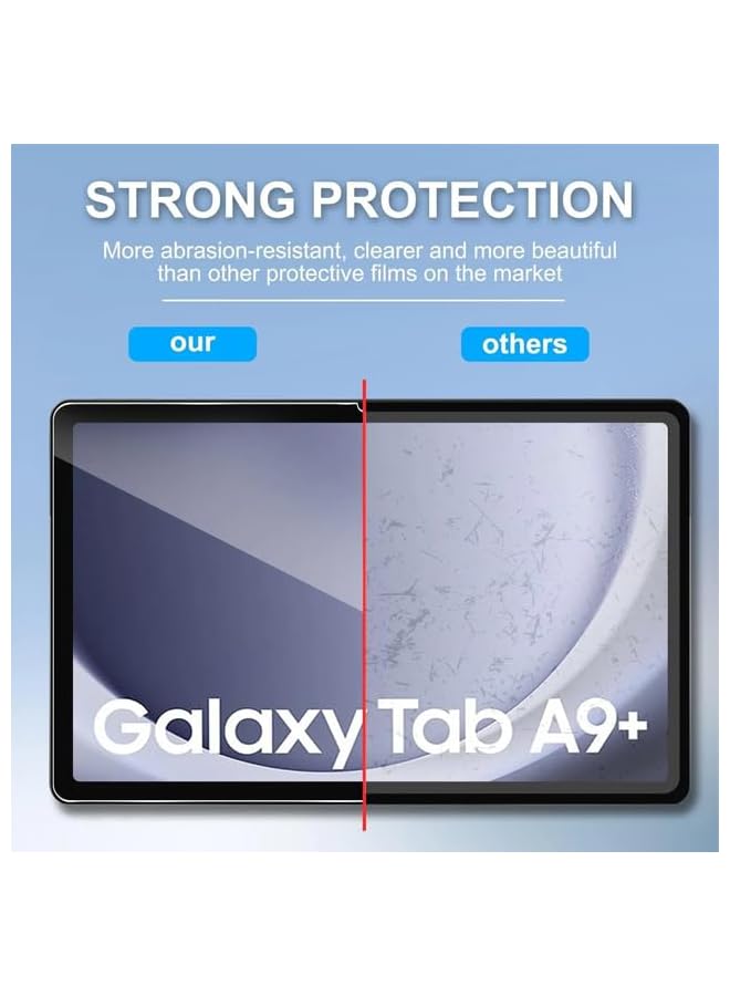 erorex 【2Pack】 Screen Protector Compatible For Samsung Galaxy Tab A9 Plus 11Inch 2023 Paper Feeling Film Writing Anti Glare Matte Film Touch Sensitivity  - Image 4