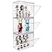 POLRAI 3 Packs Display Boxes for Figures Stackable Detachable Display Stand Dustproof Showcase Storage for Collectibles and Action Figures Mini Toys 3 Tiers - Image 3