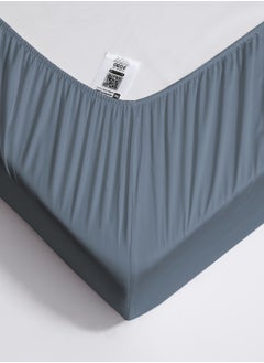 Master Home Textile Queen 100% Rayon Of Bamboo Cooling Fitted Sheet, Fitted Sheet With Elastic 160x200+35 cm, Breathable Silky Soft, Queen Size 3 Pieces  - Image 4