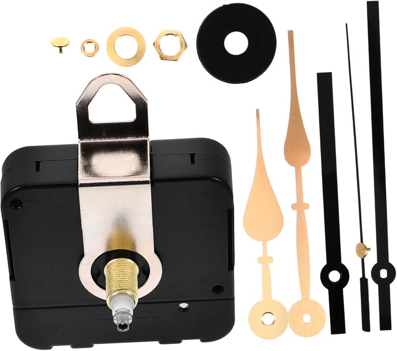 Uonlytech 1set Sturdy Quartz Wall Clock Movement Repair Kit Simple Fashionable Hands Clock Mechanism Replacement - Image 1